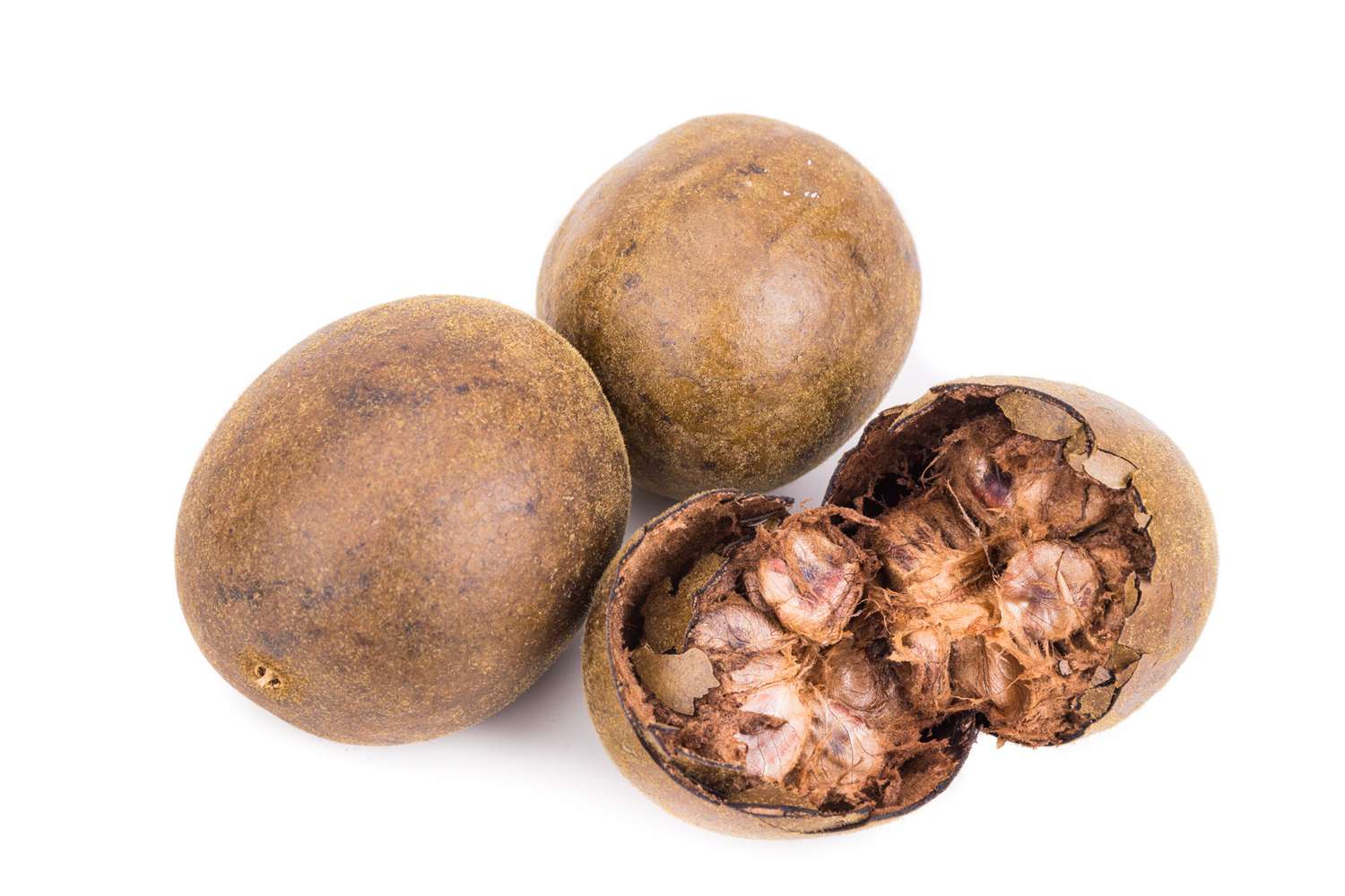Monk fruit, whole and cracked open